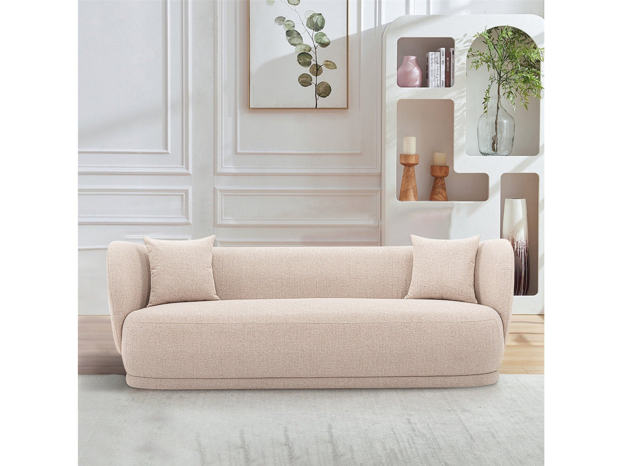 Siri Sofa in Wheat by Manhattan Comfort at Eve Furniture