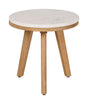 Siro Natural Outdoor Side Table by Zuomod at Eve Furniture