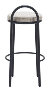 Sisal Beige Tweed Barstool (Set of 2) by Zuomod at Eve Furniture