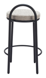 Sisal Beige Tweed Counter Stool (Set of 2) by Zuomod at Eve Furniture