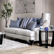 Sisseton Light Gray Loveseat by Furniture of America at Eve Furniture