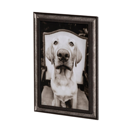 Sitting by Jim Drafield a Hand Embellished Textured Framed Photo Art Print by Mercana at Eve Furniture