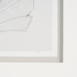 Sitting Model I by Mercana Studio a Hand Embellished Framed Art Print Matted under Glass by Mercana at Eve Furniture