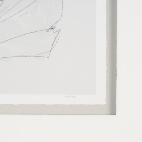 Sitting Model I by Mercana Studio a Hand Embellished Framed Art Print Matted under Glass by Mercana at Eve Furniture