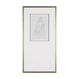 Sitting Model I by Mercana Studio a Hand Embellished Framed Art Print Matted under Glass by Mercana at Eve Furniture