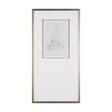 Sitting Model II by Mercana Studio a Hand Embellished Framed Art Print Matted under Glass by Mercana at Eve Furniture