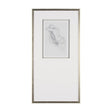 Sitting Model III by Mercana Studio a Hand Embellished Framed Art Print Matted under Glass by Mercana at Eve Furniture