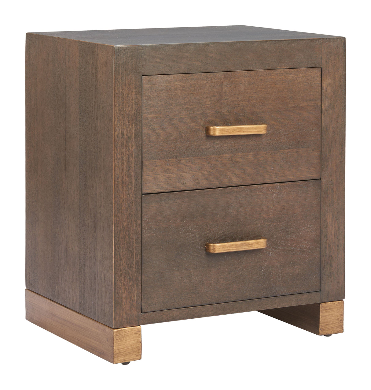 Sivar Espresso Side Table by Zuomod at Eve Furniture