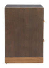 Sivar Espresso Side Table by Zuomod at Eve Furniture