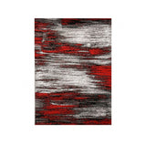 Sivas Gray/Red Area Rug by Furniture of America at Eve Furniture