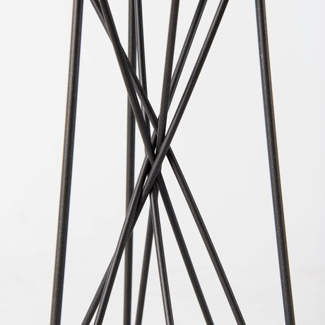 Sixx II Large Antiqued Metal Hexagonal Table Candle Holder by Mercana at Eve Furniture