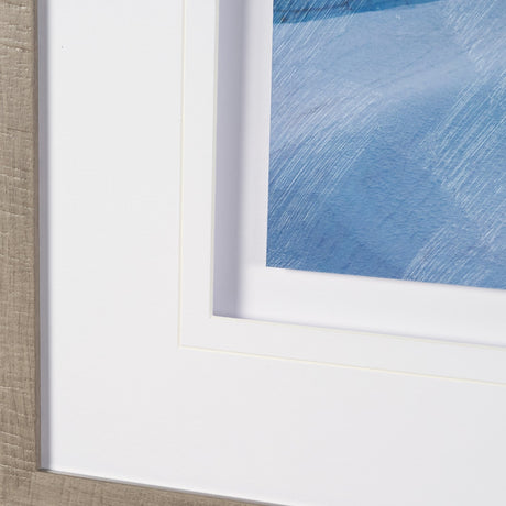 Skagway, Alaska Mountains by Richard Silver Textured Framed Art Print Matted under Glass by Mercana at Eve Furniture