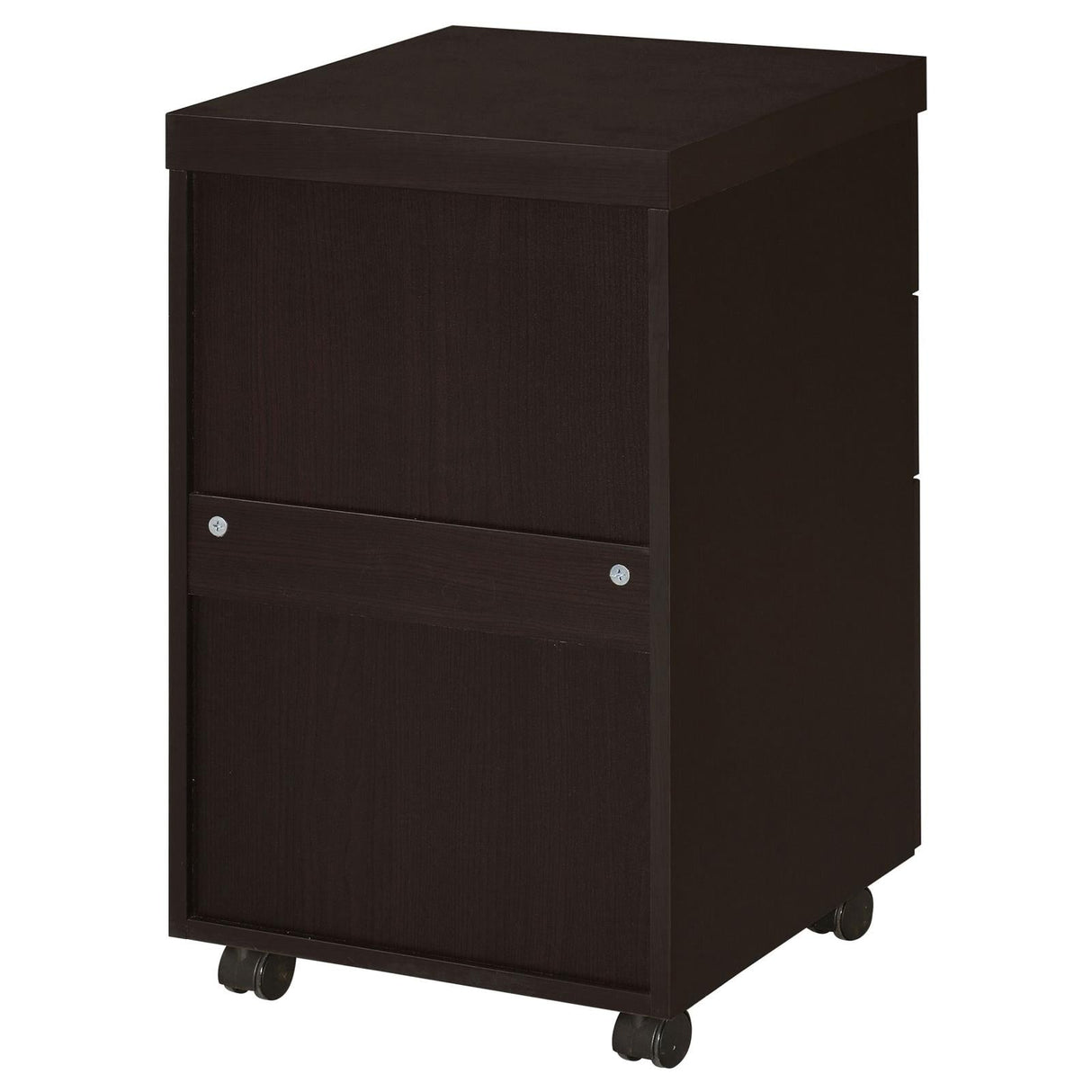 Skeena Cappuccino 3-Drawer Mobile Storage Cabinet