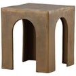Skelly Side Table, Antique Brass by Dovetail at Eve Furniture