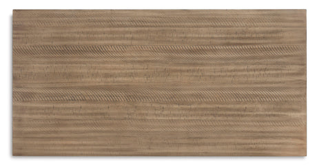 Skempton White And Light Brown 3-Piece Counter Height Set with Stools by Ashley at Eve Furniture