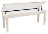 Skempton White/Light Brown Rectangular Dining Set by Ashley at Eve Furniture