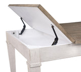 Skempton White/Light Brown Rectangular Dining Set by Ashley at Eve Furniture