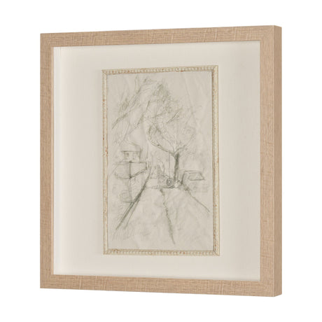 Sketch Collection (Set of 9) by Mercana Studio a Hand Embellished Framed Art Print Matted under Glas by Mercana at Eve Furniture