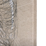 Sketch of animal I (Wild sheep) by Mercana Studio a Hand Embellished Textured Canvas by Mercana at Eve Furniture