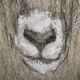 Sketch of animal I (Wild sheep) by Mercana Studio a Hand Embellished Textured Canvas by Mercana at Eve Furniture