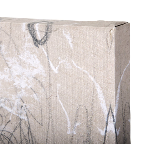 Sketch of animal II (Caribou) by Mercana Studio a Hand Embellished Textured Canvas by Mercana at Eve Furniture