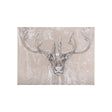 Sketch of animal II (Caribou) by Mercana Studio a Hand Embellished Textured Canvas by Mercana at Eve Furniture