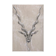 Sketch of animal III (Antelope) by Mercana Studio a Hand Embellished Textured Canvas by Mercana at Eve Furniture