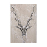 Sketch of animal III (Antelope) by Mercana Studio a Hand Embellished Textured Canvas by Mercana at Eve Furniture