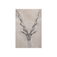 Sketch of animal III (Antelope) by Mercana Studio a Hand Embellished Textured Canvas by Mercana at Eve Furniture