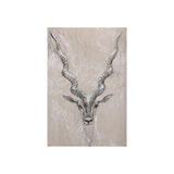 Sketch of animal III (Antelope) by Mercana Studio a Hand Embellished Textured Canvas by Mercana at Eve Furniture