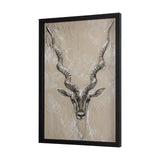 Sketch of Animal III (Antelope) Mercana Studio Hand Embellished Framed Art Print Matted under Glass by Mercana at Eve Furniture