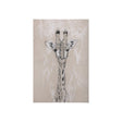 Sketch of animal IV (Giraffe) by Mercana Studio a Hand Embellished Textured Canvas by Mercana at Eve Furniture