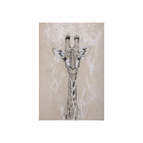 Sketch of animal IV (Giraffe) by Mercana Studio a Hand Embellished Textured Canvas by Mercana at Eve Furniture
