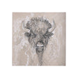 Sketch of animal IX (Bison) by Mercana Studio a Hand Embellished Textured Canvas by Mercana at Eve Furniture