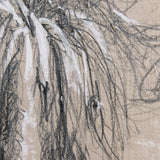 Sketch of animal V (Goat) by Mercana Studio a Hand Embellished Textured Canvas by Mercana at Eve Furniture