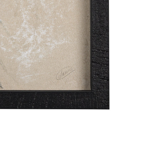 Sketch of Animal V (Goat) by Mercana Studio Hand Embellished Framed Art Print Matted under Glass by Mercana at Eve Furniture
