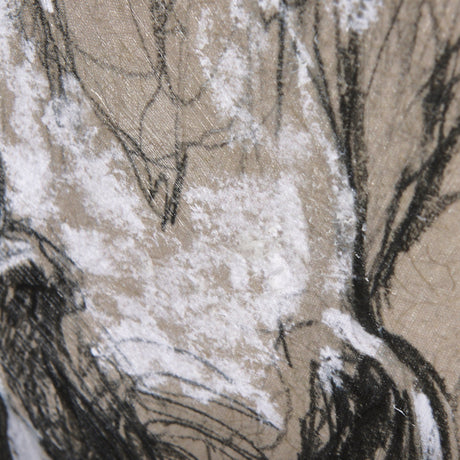 Sketch of animal VI (Pony) by Mercana Studio a Hand Embellished Textured Canvas by Mercana at Eve Furniture
