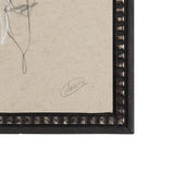 Sketch of Animal VII (Horse) by Mercana Studio a Hand Embellished Textured Framed Art Print by Mercana at Eve Furniture