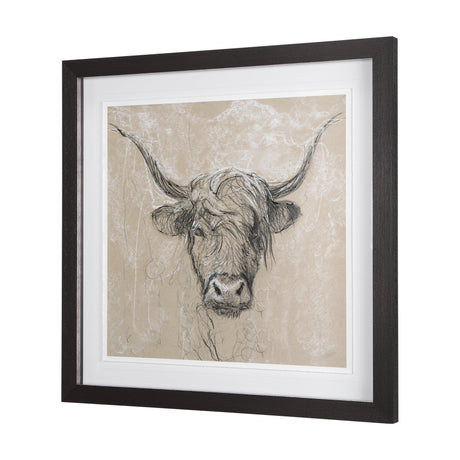 Sketch of Animal VIII by Mercana Studio Hand Embellished Framed Art Print Matted under Glass by Mercana at Eve Furniture