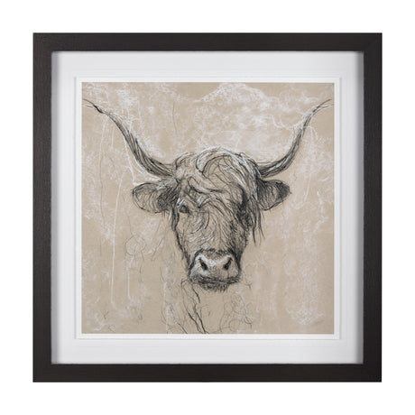 Sketch of Animal VIII by Mercana Studio Hand Embellished Framed Art Print Matted under Glass by Mercana at Eve Furniture