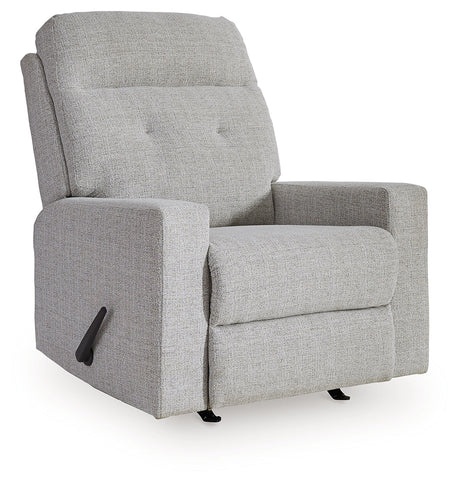 Skillins Stone Recliner by Ashley at Eve Furniture