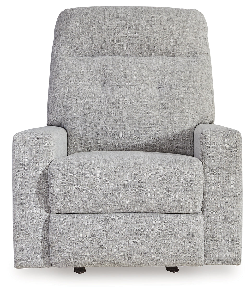 Skillins Stone Recliner by ASHLEY FURNITURE at Eve Furniture