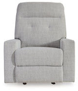 Skillins Stone Recliner by ASHLEY FURNITURE at Eve Furniture