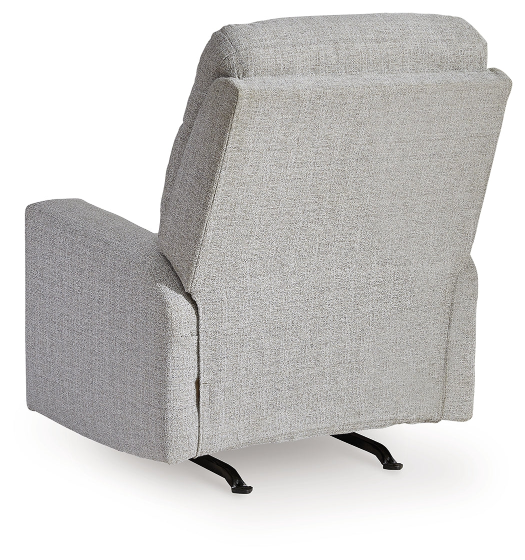 Skillins Stone Recliner by ASHLEY FURNITURE at Eve Furniture