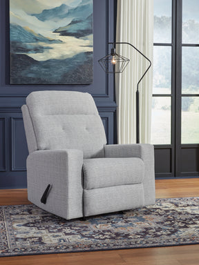 Skillins Stone Recliner by Ashley at Eve Furniture