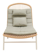 Skim Multicolor Outdoor Chaise Lounge by Zuomod at Eve Furniture