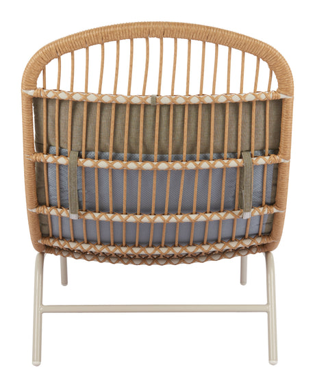 Skim Multicolor Outdoor Chaise Lounge by Zuomod at Eve Furniture