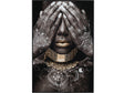 Skye Black Wall Art by Crestview at Eve Furniture