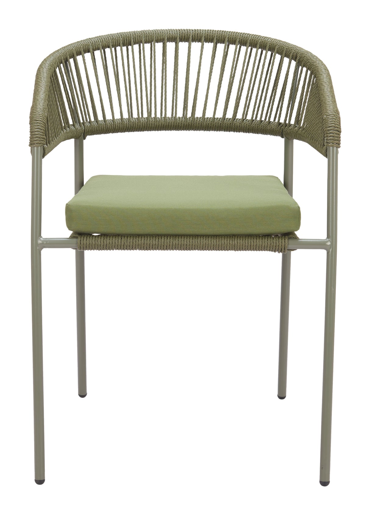 Skye Green Outdoor Dining Chair (Set of 2) by Zuomod at Eve Furniture