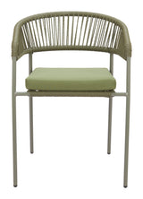 Skye Green Outdoor Dining Chair (Set of 2) by Zuomod at Eve Furniture